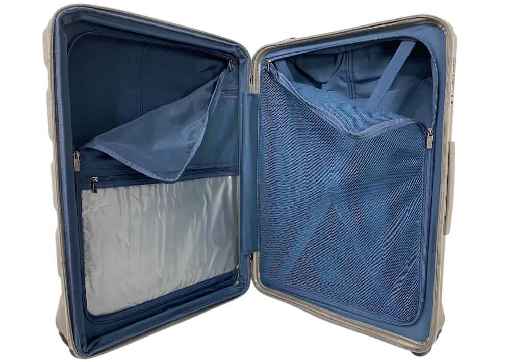 Валіза середня Airtex 748 полікарбонат M Сірий - фото 6