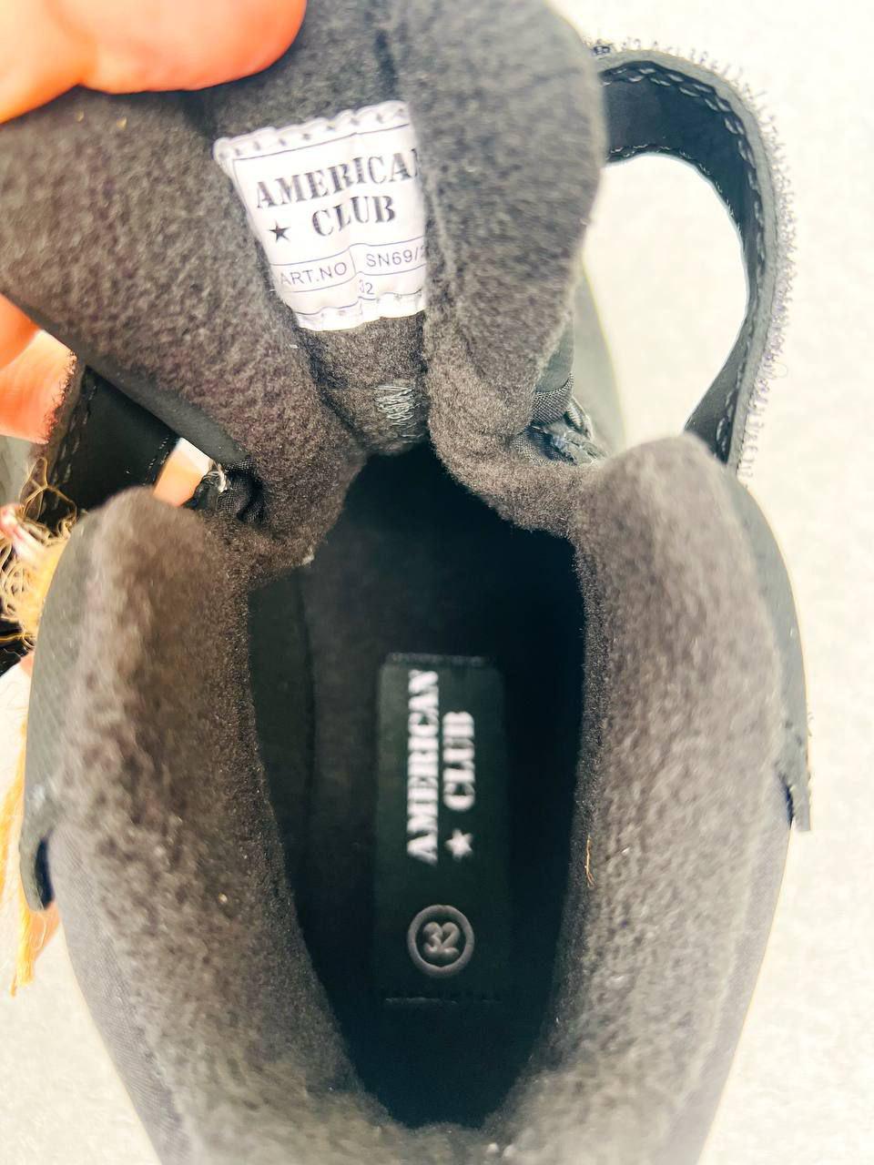 Ботинки для мальчика трекинговые термо American Club 1930 р. 34 22 см (1930-1) - фото 4 Ботинки для мальчика трекинговые термо American Club 1930 р. 34 22 см (1930-1) - фото 4