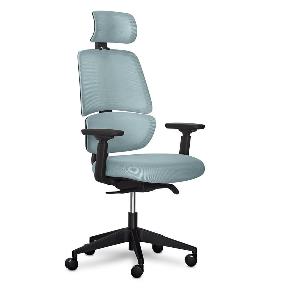 Кресло Mealux Leo Air Plus Grey/Blue (Y-546 KBGL)