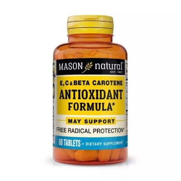 Мультивитамины Mason Natural E/C/Beta Carotine Antioxidant Formula 60 таблеток (000021096)