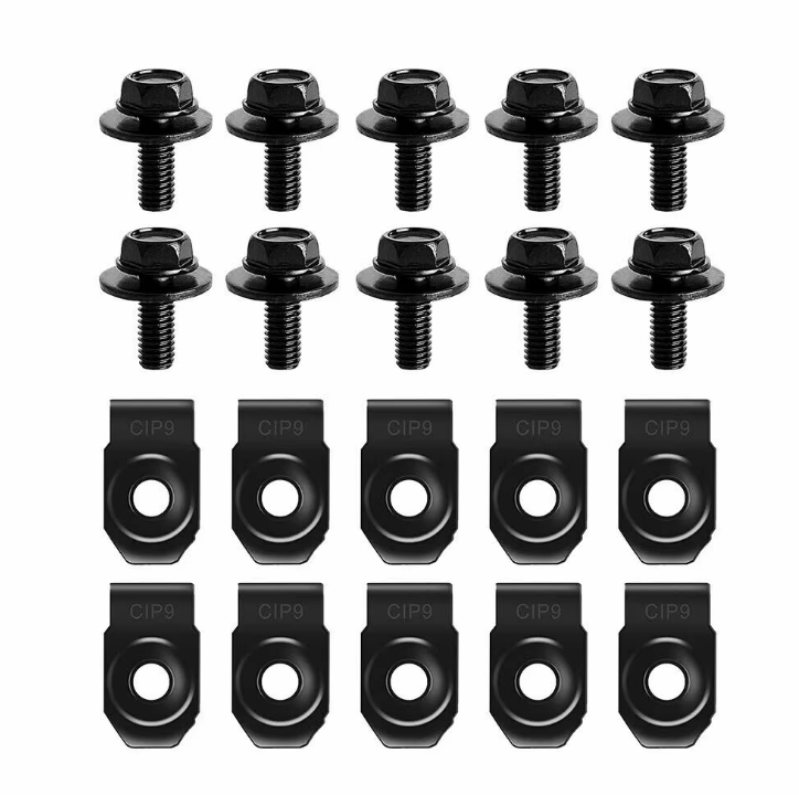 Набір кронштейнів для крила/бампера/дверей/бічної спідниці авто 20 шт. (2518062954)