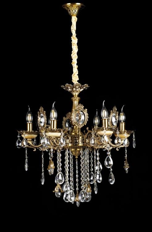 Люстра свеча Ray L406M/6 GAB (IR006962)