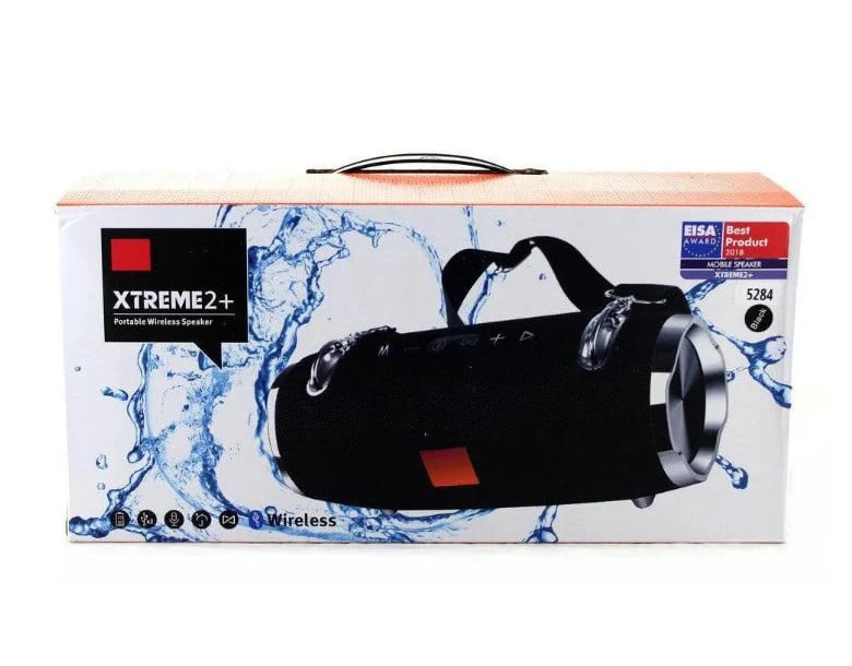 Колонка Bluetooth SPS Xtreme 2 Big переносна Чорний (iz12460)