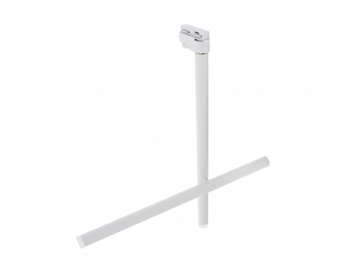 Светильник трековый поворотный LED KW-221/2x5W NW WK (33-035)