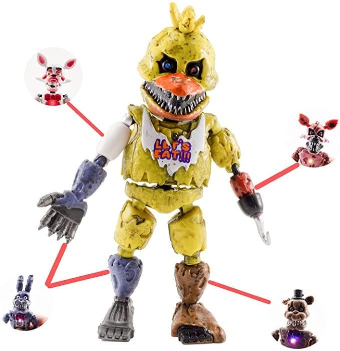 ᐉ Набор разборныхфигурок FNAF Пять ночей с Фредди 14 см (5NAF61
