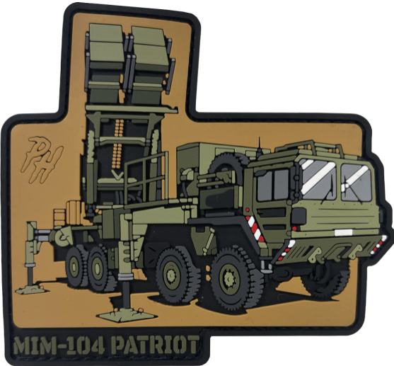Патч Техніка MIM-104 PATRIOT (PATCH-0211) Патч Техніка MIM-104 PATRIOT (PATCH-0211)