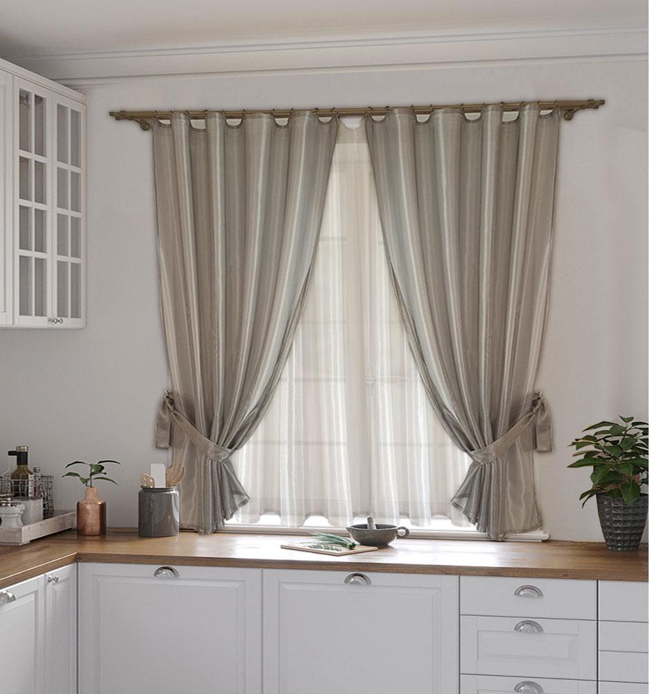 Комплект для кухни Мелисса сетка 5 предметов 280х170 см (20306-beg) Комплект для кухни Мелисса сетка 5 предметов 280х170 см (20306-beg)