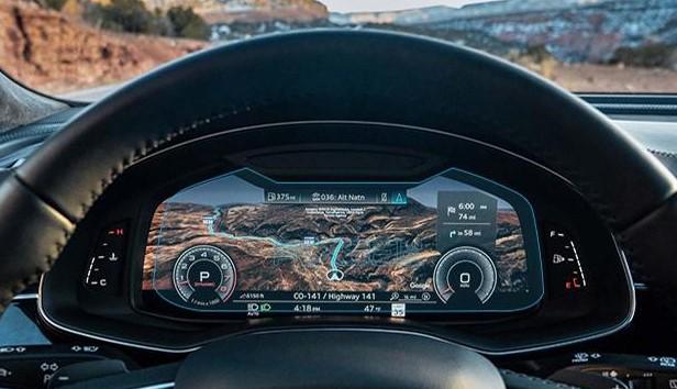 Скло захисне Pixsel гібридне глянець на приладову панель Audi Q7/SQ7/RSQ7 12“ 2019