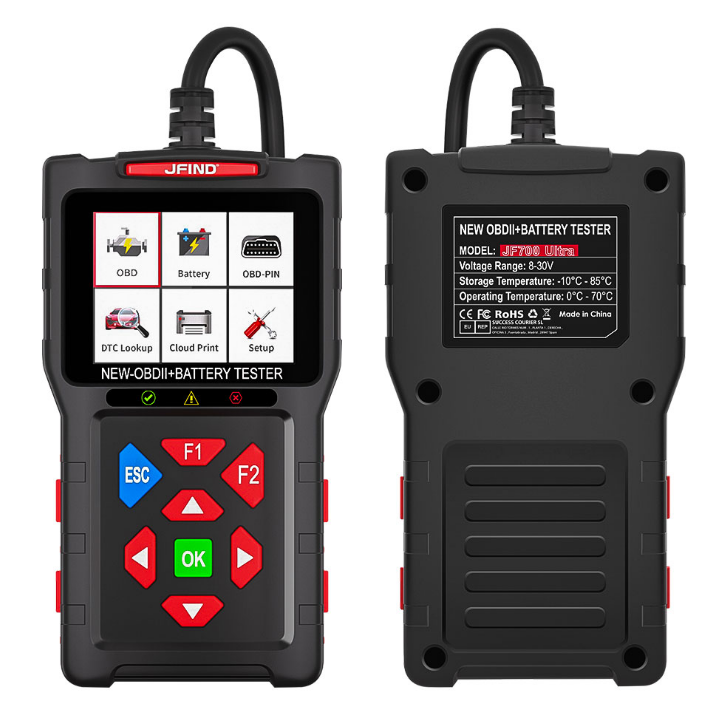 Універсальний OBD2 сканер JF700 Ultra (2692736990) - фото 2 Універсальний OBD2 сканер JF700 Ultra (2692736990) - фото 2