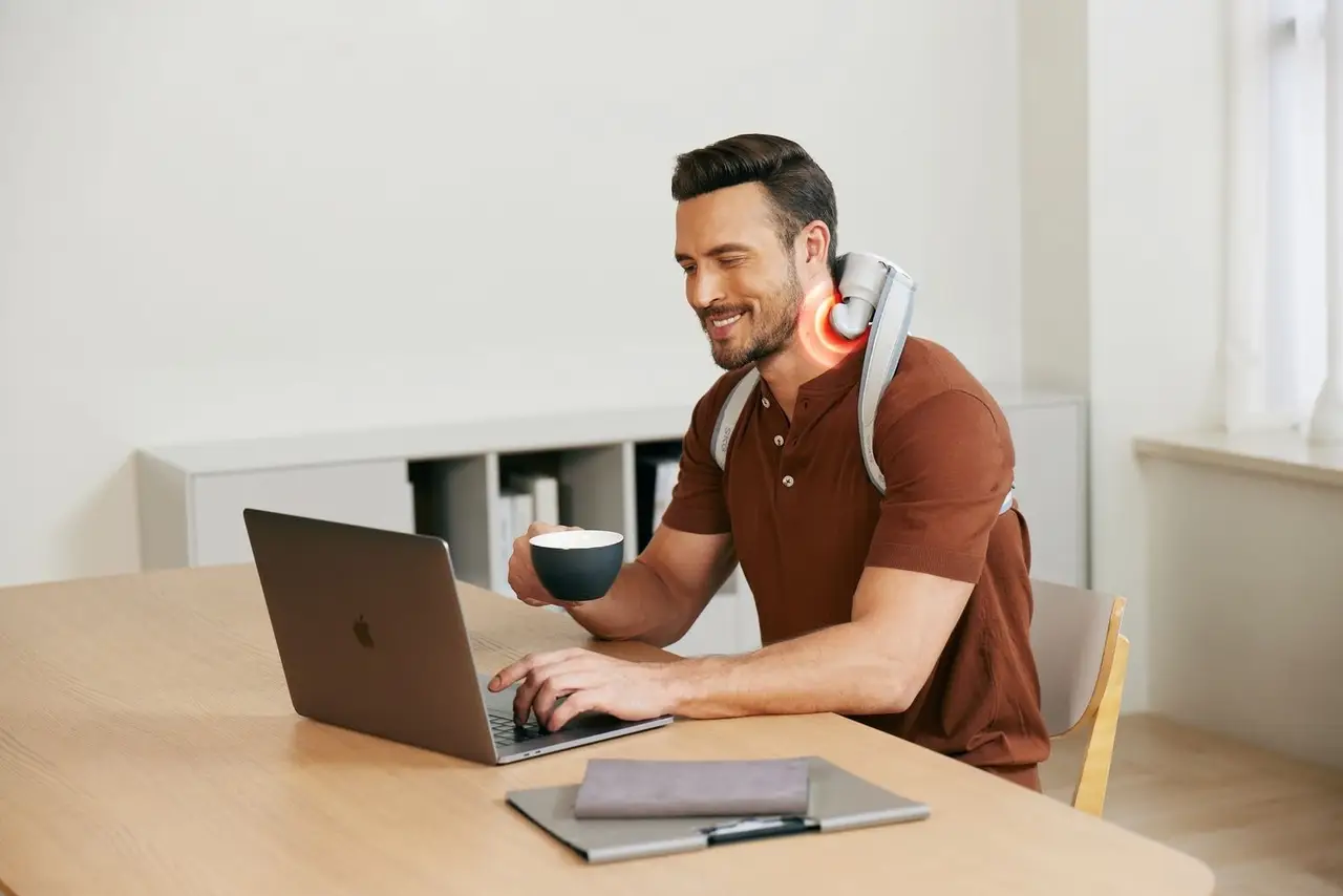 Масажер для шиї та плеч SKG H7 Max - фото 4 Масажер для шиї та плеч SKG H7 Max - фото 4