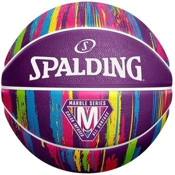 М'яч баскетбольний гумовий Spalding NBA Marble р. 7 Purple (84403Z)