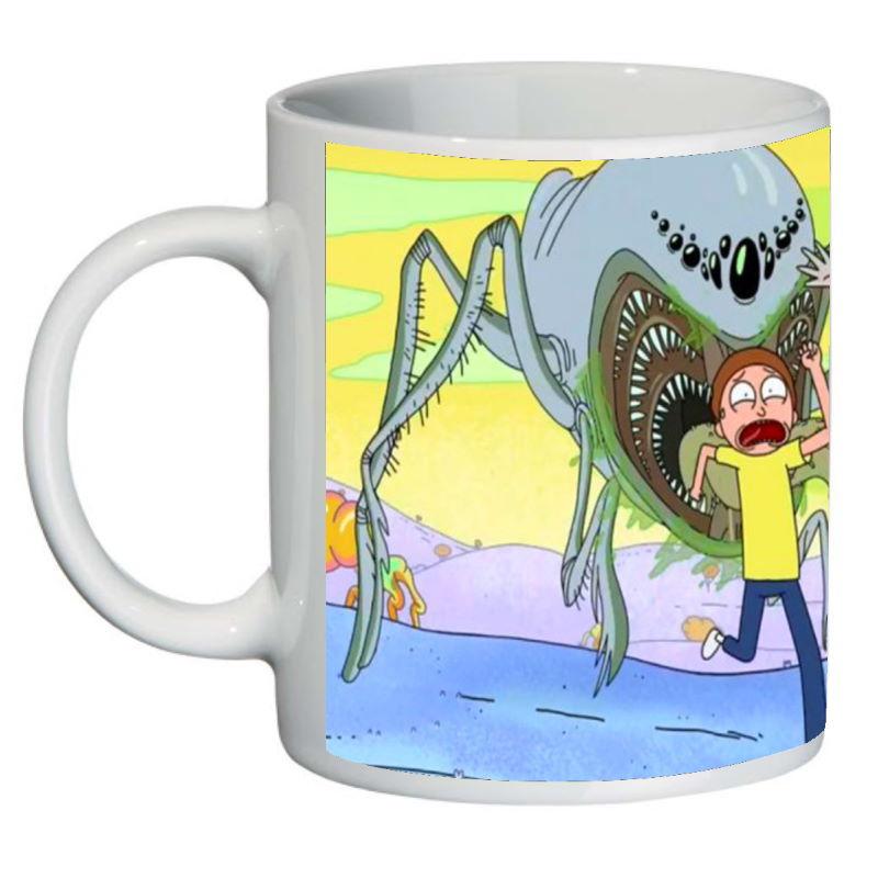 Кружка с принтом Рик и Морти (SC-RM-0010)