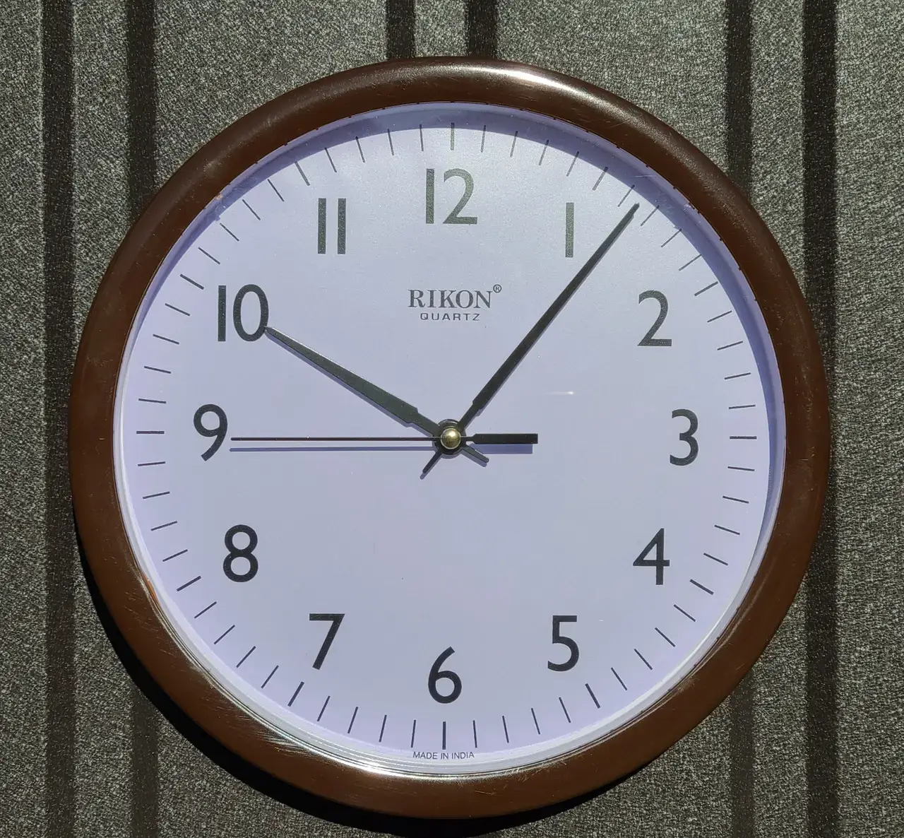 Часы настенные RIKON 1151 Brown White (26748594)