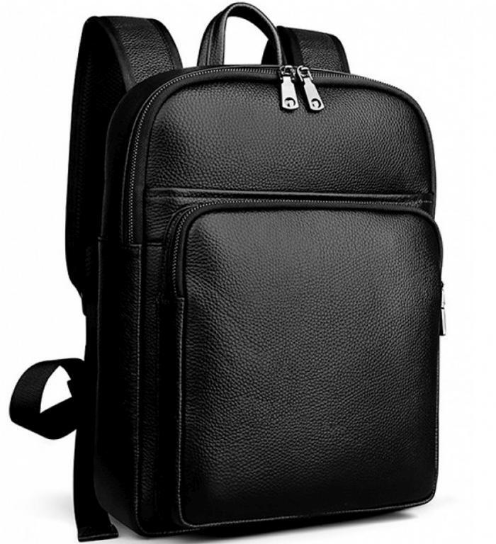 Городской рюкзак мужской Royal Bag N2-191116-3A кожаный Черный (5137) Городской рюкзак мужской Royal Bag N2-191116-3A кожаный Черный (5137)