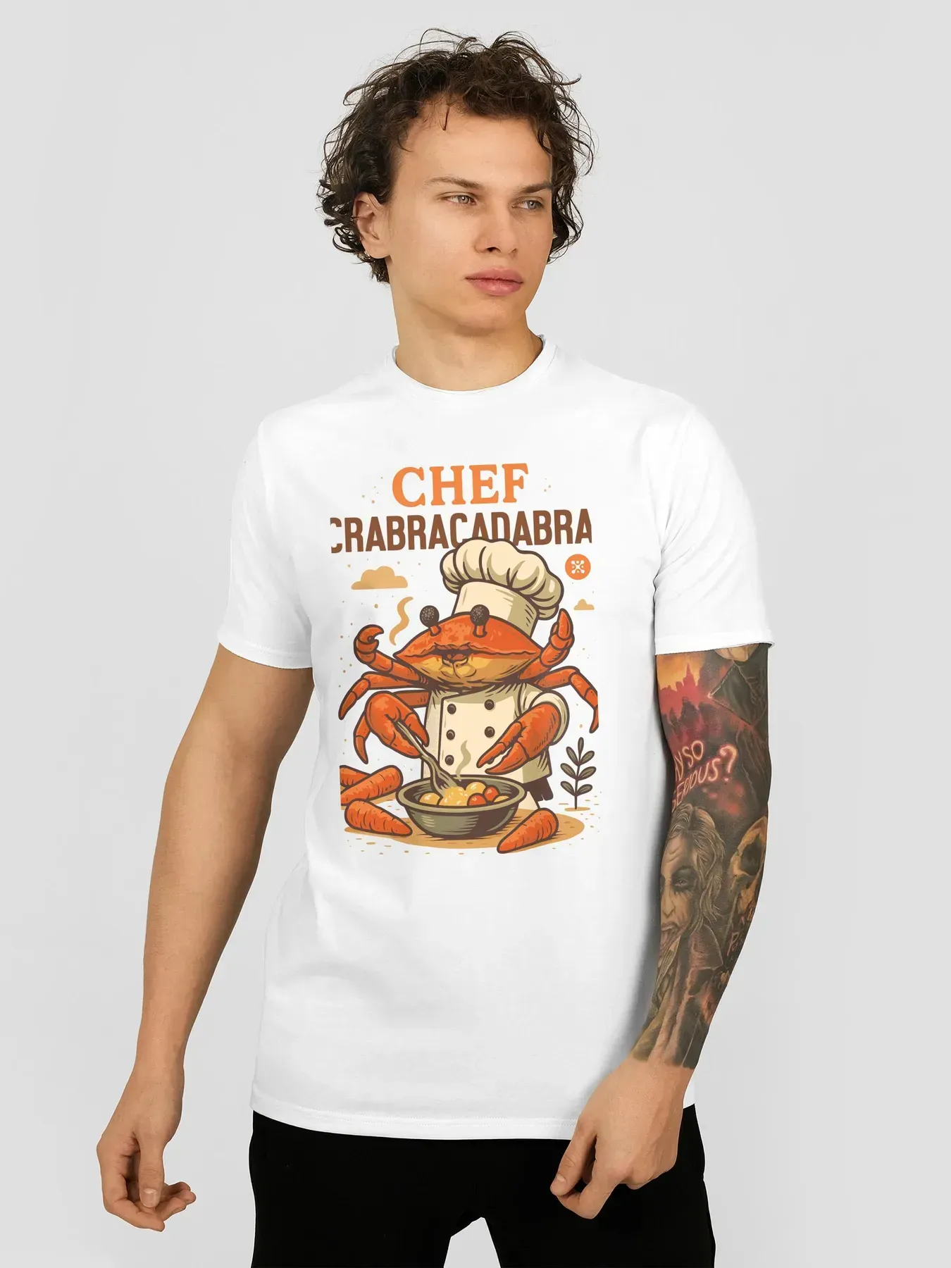 Футболка мужская Chef Crabracadabra 2XL Белый (26962447) Футболка мужская Chef Crabracadabra 2XL Белый (26962447)