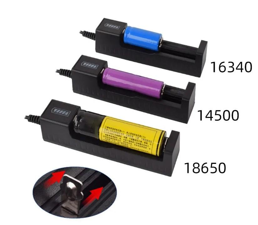 Зарядное устройство аккумуляторов для зарядки NI/MH/LI-On и других батарей от USB 4AA/AAA (1537) - фото 4