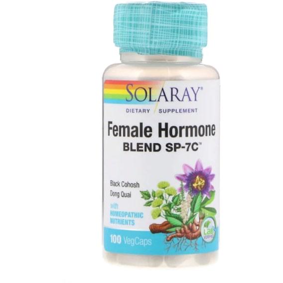 Комплекс при менопаузі Solaray Female Hormone Blend SP-7C 100 капсул (SOR-00276)