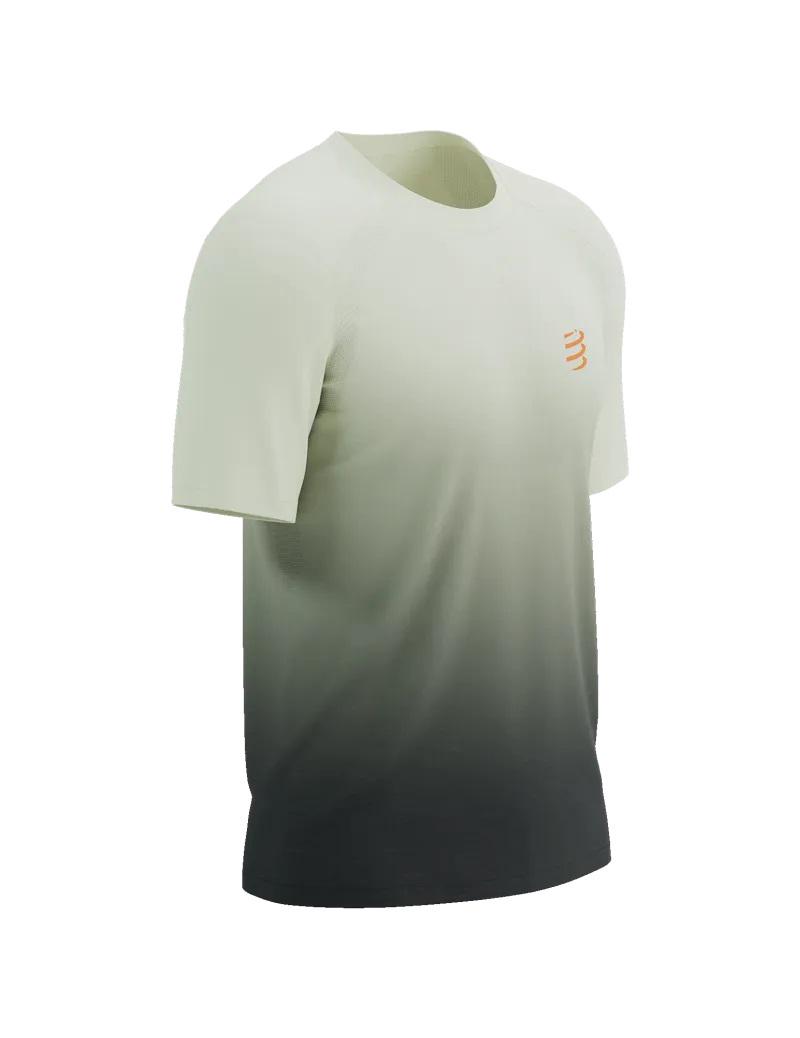 Футболка мужская Compressport Performance Tshirt S Sugar/Black