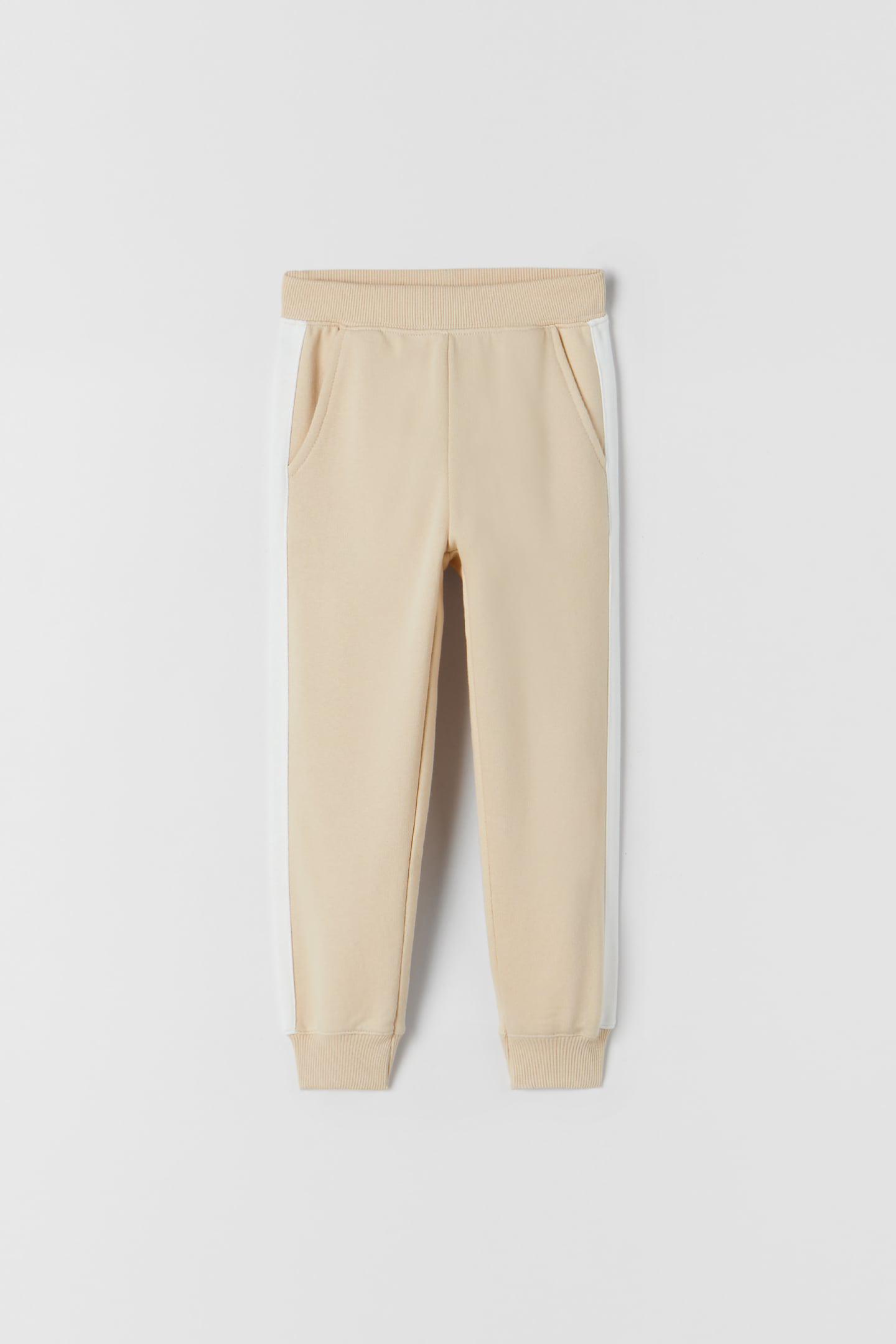 Штаны спортивные для девочки Zara 128 см Beige (5431733450) Штаны спортивные для девочки Zara 128 см Beige (5431733450)