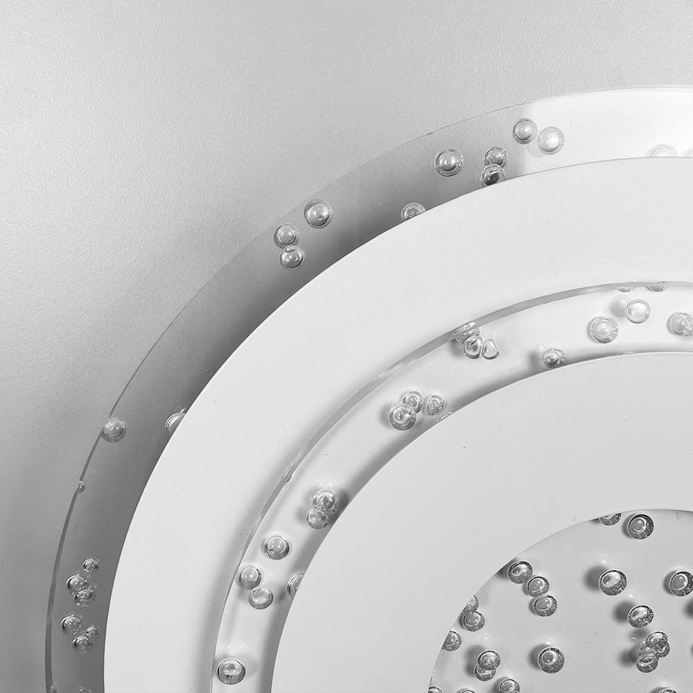 Светильник круглый с прозрачным акрилом с пузырьками Ø 30 см (2245-300 Q WT) - фото 3
