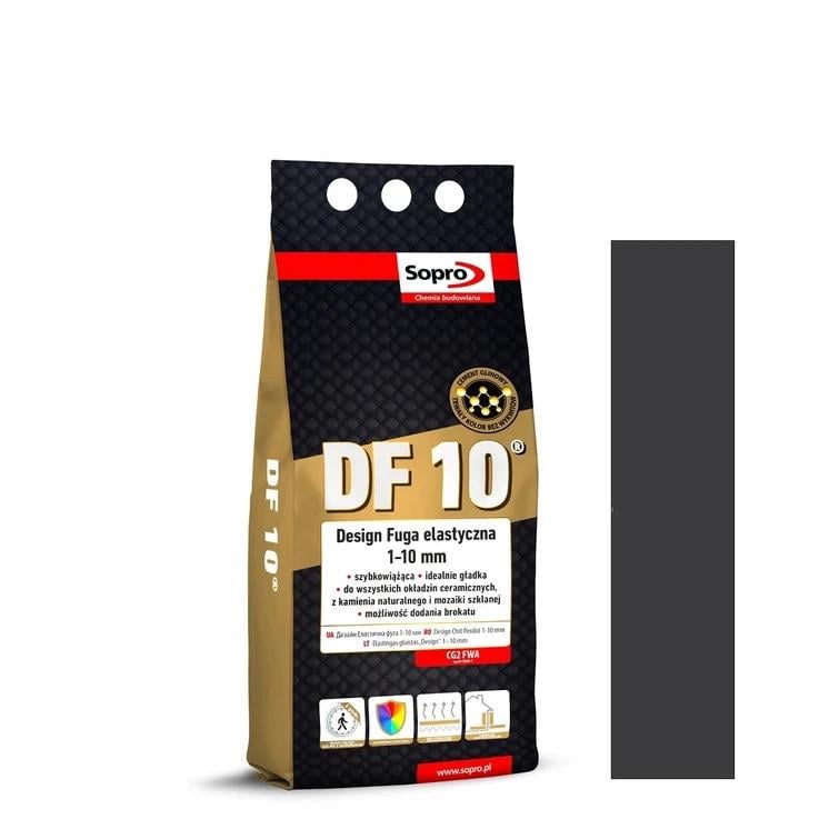Фуга для швов Sopro DF 10 1061A №90 2 кг Черный