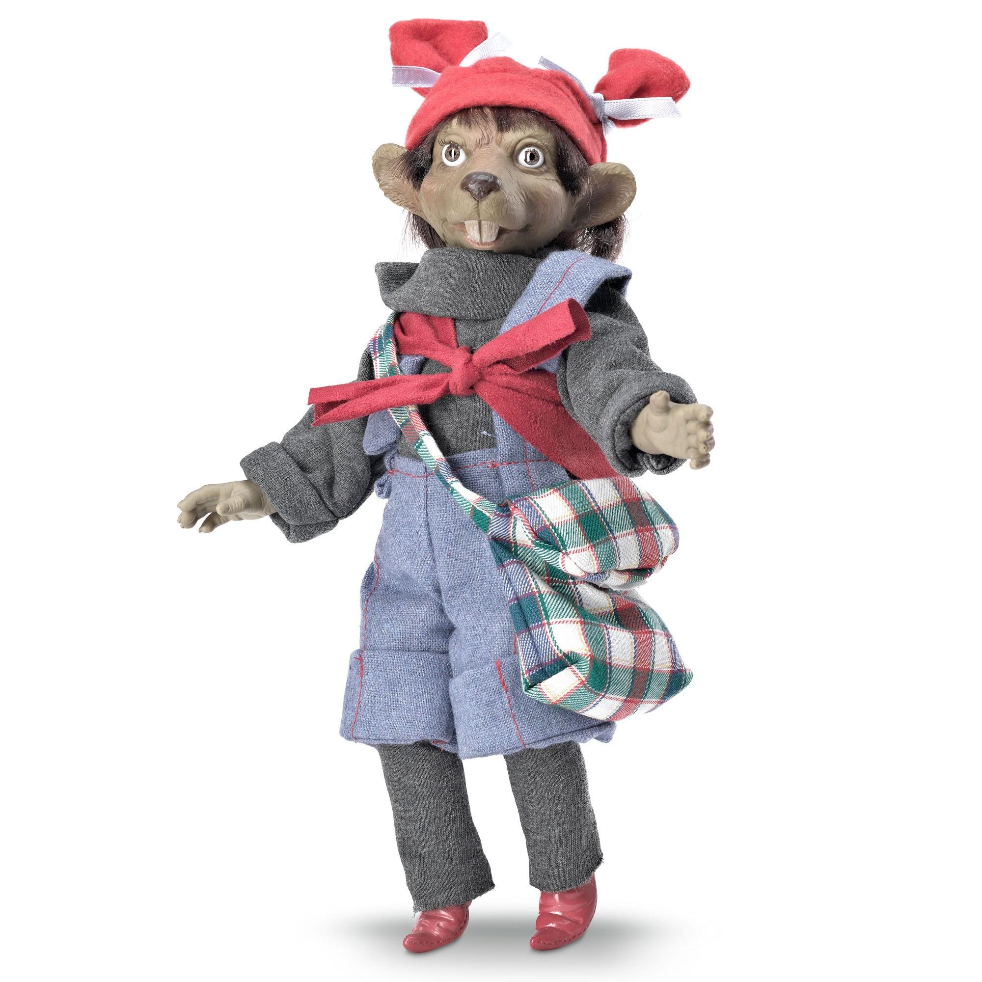 Лялька ельф мишка щастя ratón colorao талісман з каменем аромапаличками та чарівним зерном lamagik 28 см