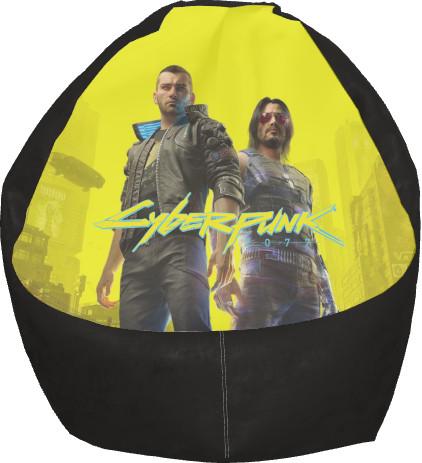 Кресло-груша Cyberpunk 2077 M (13275213)