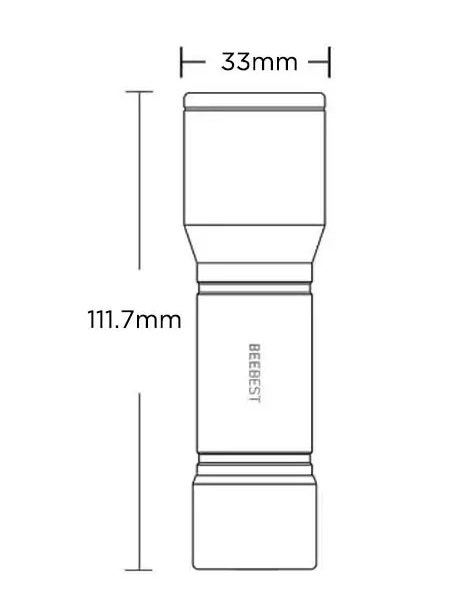 Фонарь Beebest Portable Flashlight F1 - фото 2