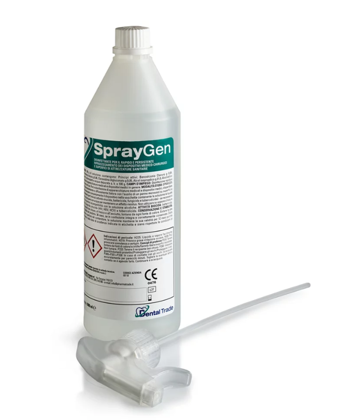 Дезинфицирующее средство на спиртовой основе Dental Trade SprayGen 1 л (X-1426)