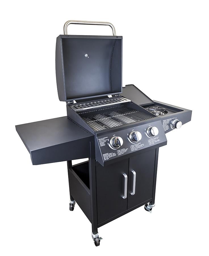 Гриль-барбекю газовый Levistella Gas Grill Medium GLV200303W Серый (14-16-LVS3351)