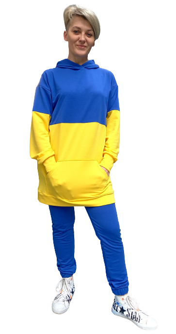 Спортивний костюм арт. Патриот-3 44 р. Сине-желтый