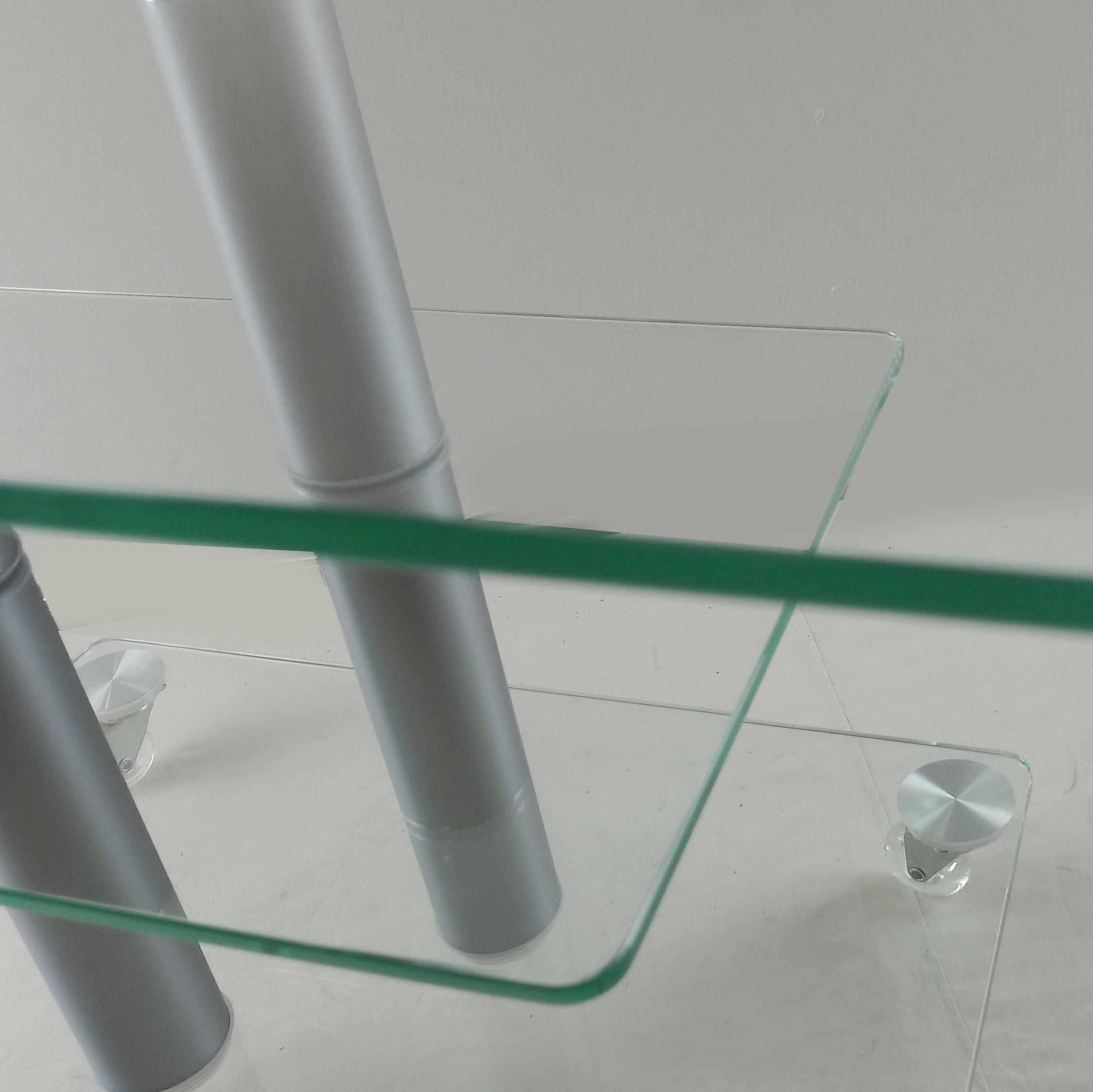 Стол журнальный стеклянный Commus Bravo Standart MX P8 ccc 2alm60 Прозрачный/Белый (433320257) - фото 6 Стол журнальный стеклянный Commus Bravo Standart MX P8 ccc 2alm60 Прозрачный/Белый (433320257) - фото 6