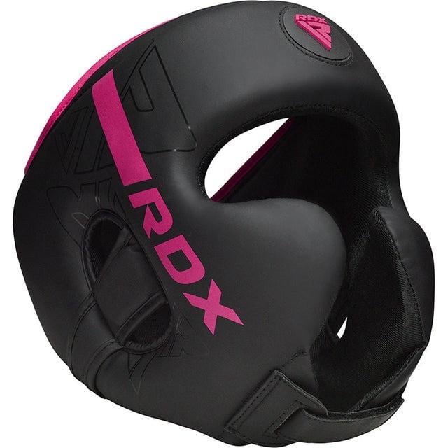 Боксерський шолом RDX F6 KARA S Matte Pink (HGR-F6MP-S)