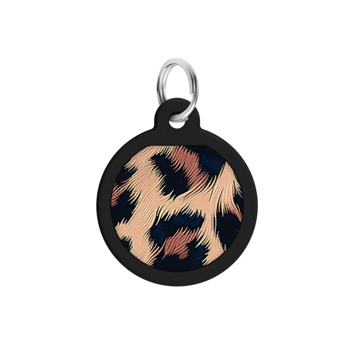 Адресник металлический для собак и кошек Waudog Smart ID Леопард с QR паспортом круг 25 мм (225-4066 Col) Адресник металлический для собак и кошек Waudog Smart ID Леопард с QR паспортом круг 25 мм (225-4066 Col)