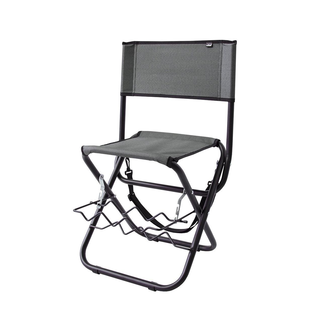 Стул туристический Волна d 20 мм Серый меланж (2660711414) Стул туристический Волна d 20 мм Серый меланж (2660711414)