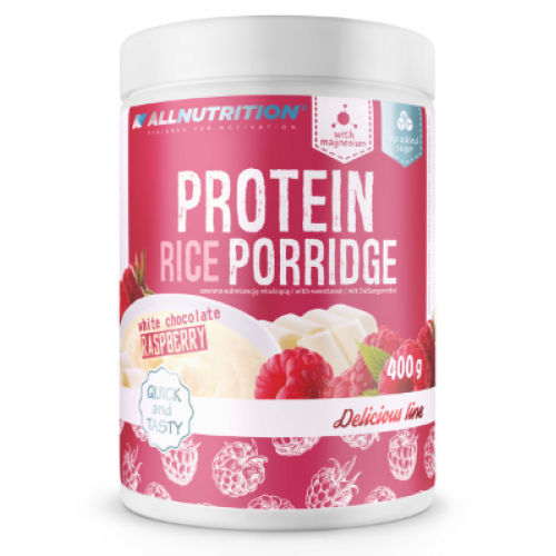 Заменитель питания Protein Rice Porridge White Chocoate Raspberry 400 г (100-97-0236522-20) Заменитель питания Protein Rice Porridge White Chocoate Raspberry 400 г (100-97-0236522-20)