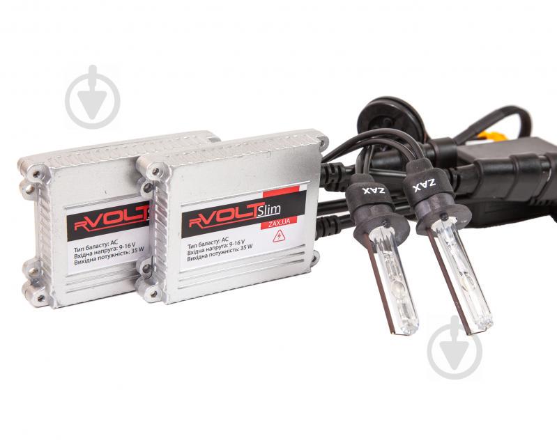 Комплект ксенона rVolt slim 35W 9-16V Zax ceramic H1 4300K Комплект ксенона rVolt slim 35W 9-16V Zax ceramic H1 4300K
