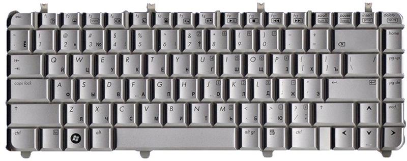 Клавиатура для ноутбука HP Pavilion DV5-1000 матовая (488590-251)