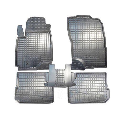 Килимки в салон Avto-Gumm Mitsubishi Outlander I 01-06 АКП Чорний (11242)