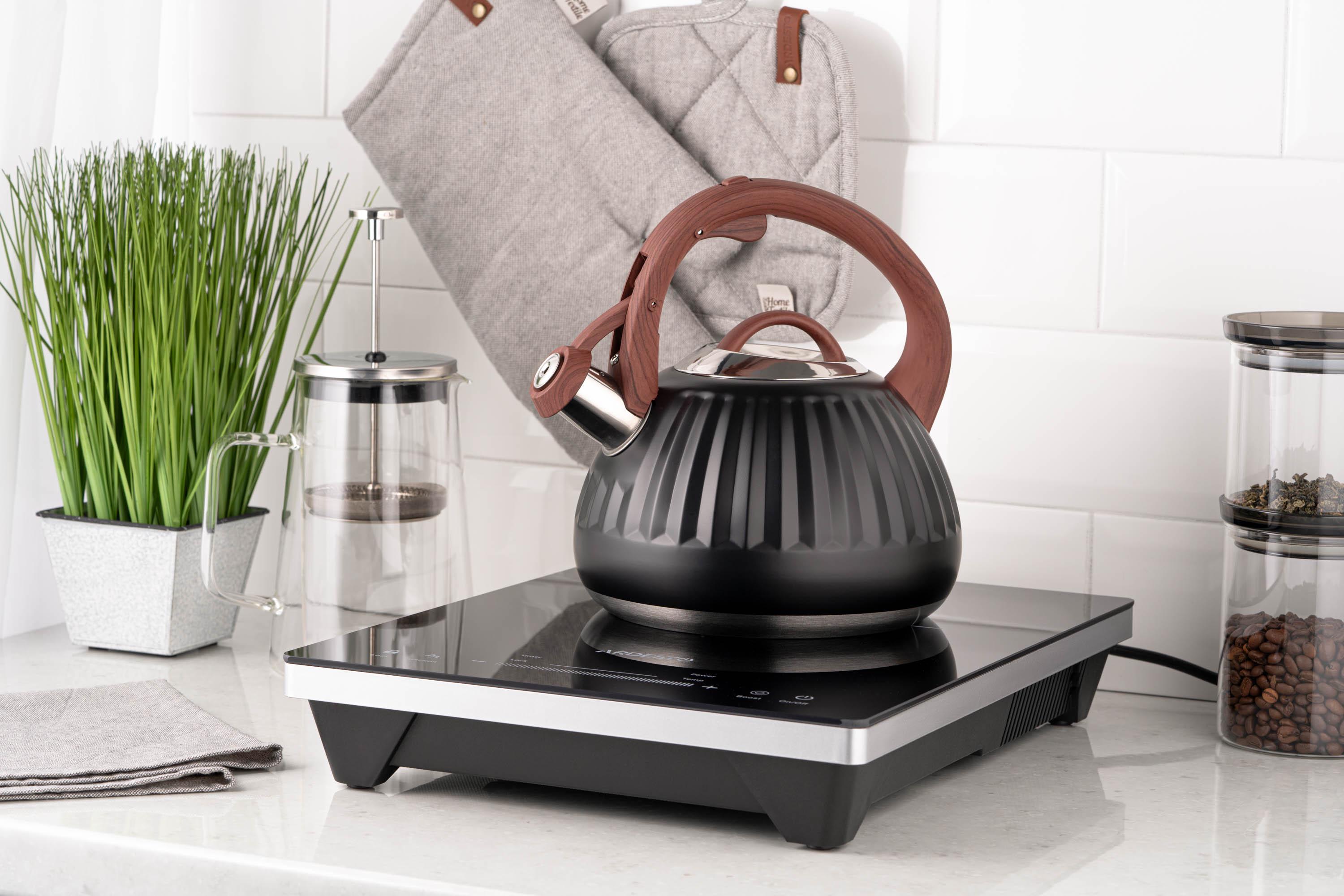 Чайник Ardesto Gemini 2,5 л Черный (30393091) - фото 2 Чайник Ardesto Gemini 2,5 л Черный (30393091) - фото 2