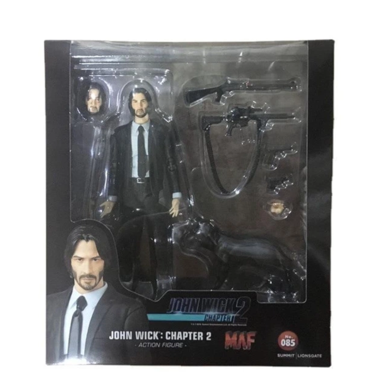 Фигурка сборная подвижная Джон Вик Киану Ривз конструктор из фильма John Wick