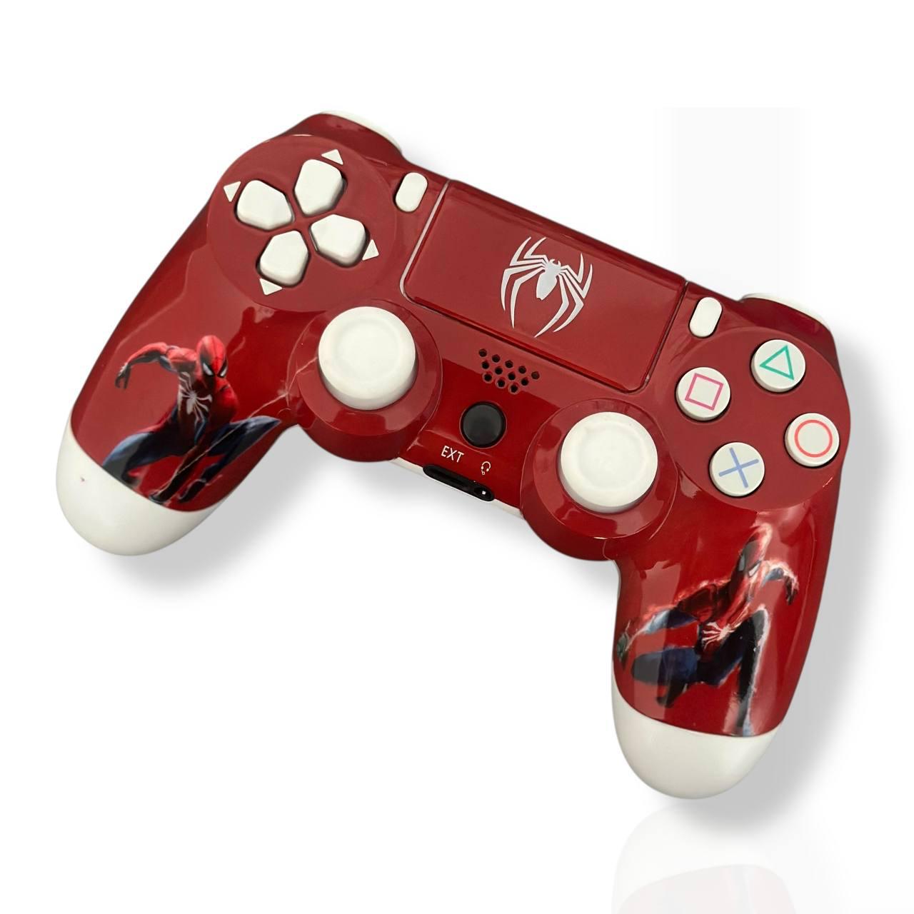 Геймпад для PS4 та ПК Wireless Double-Motor Vibration 4 Людина-павук Bluetooth бездротовий (RD-00-25/паук) Геймпад для PS4 та ПК Wireless Double-Motor Vibration 4 Людина-павук Bluetooth бездротовий (RD-00-25/паук)