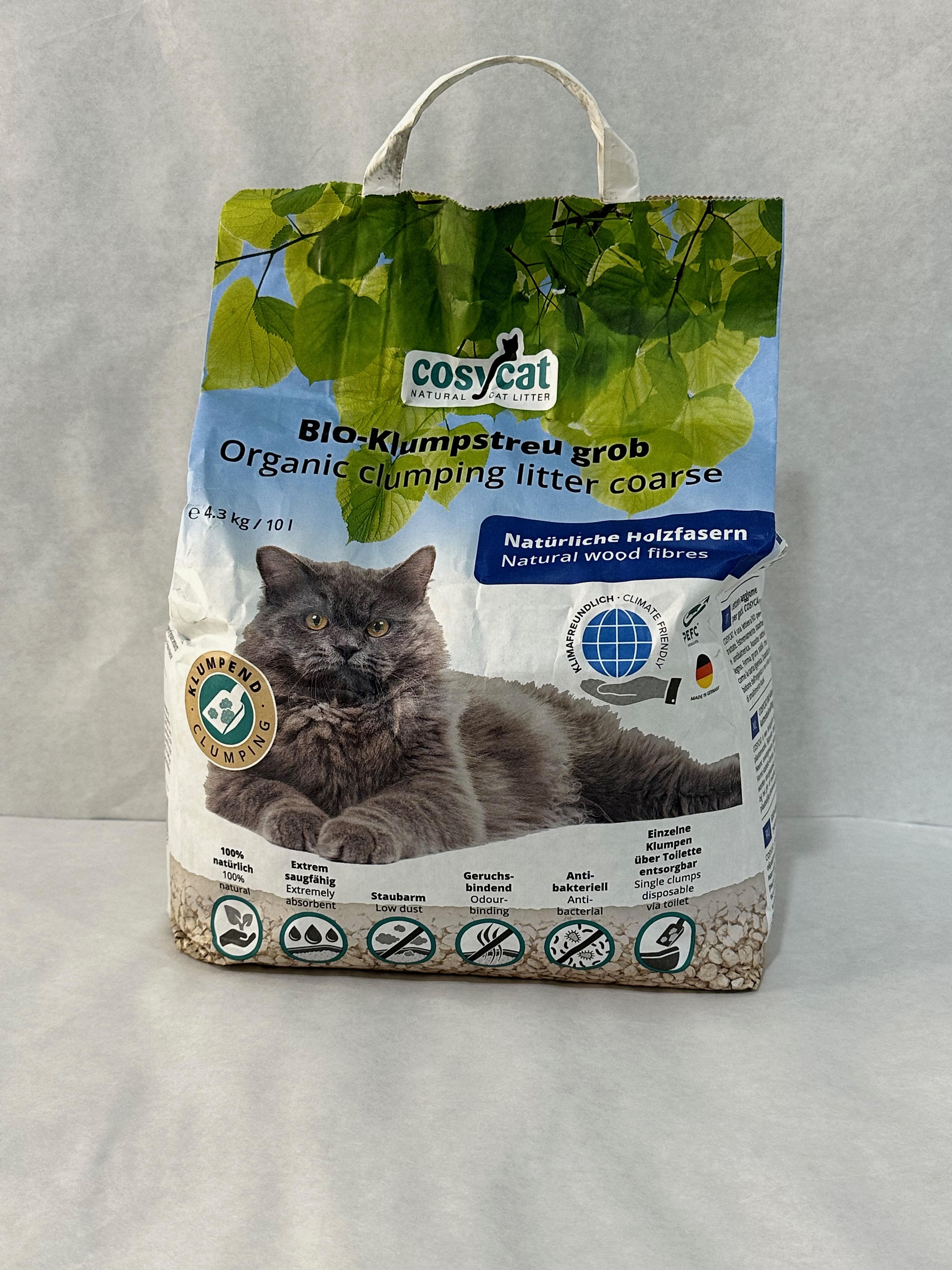 Наполнитель для кошачьих туалетов Cosycat премиум класса 4,3 кг/10 л - фото 2 Наполнитель для кошачьих туалетов Cosycat премиум класса 4,3 кг/10 л - фото 2