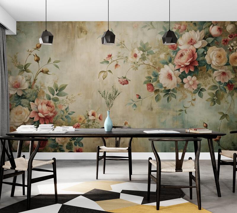 Фотообои Маленькие цветы (S2116)