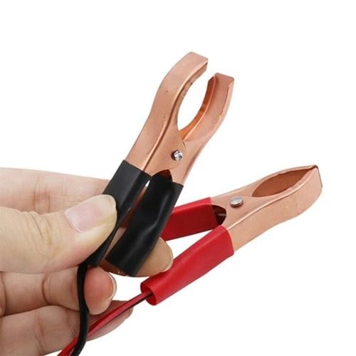 Тестер-індикатор стану автомобільного акумулятора 12-24V з затискачами ЖК Black (928053) - фото 4 Тестер-індикатор стану автомобільного акумулятора 12-24V з затискачами ЖК Black (928053) - фото 4