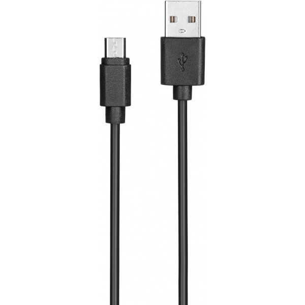 Кабель KIT USB 2.0 to Micro USB 1 м Black (KITS-W-001) - фото 2