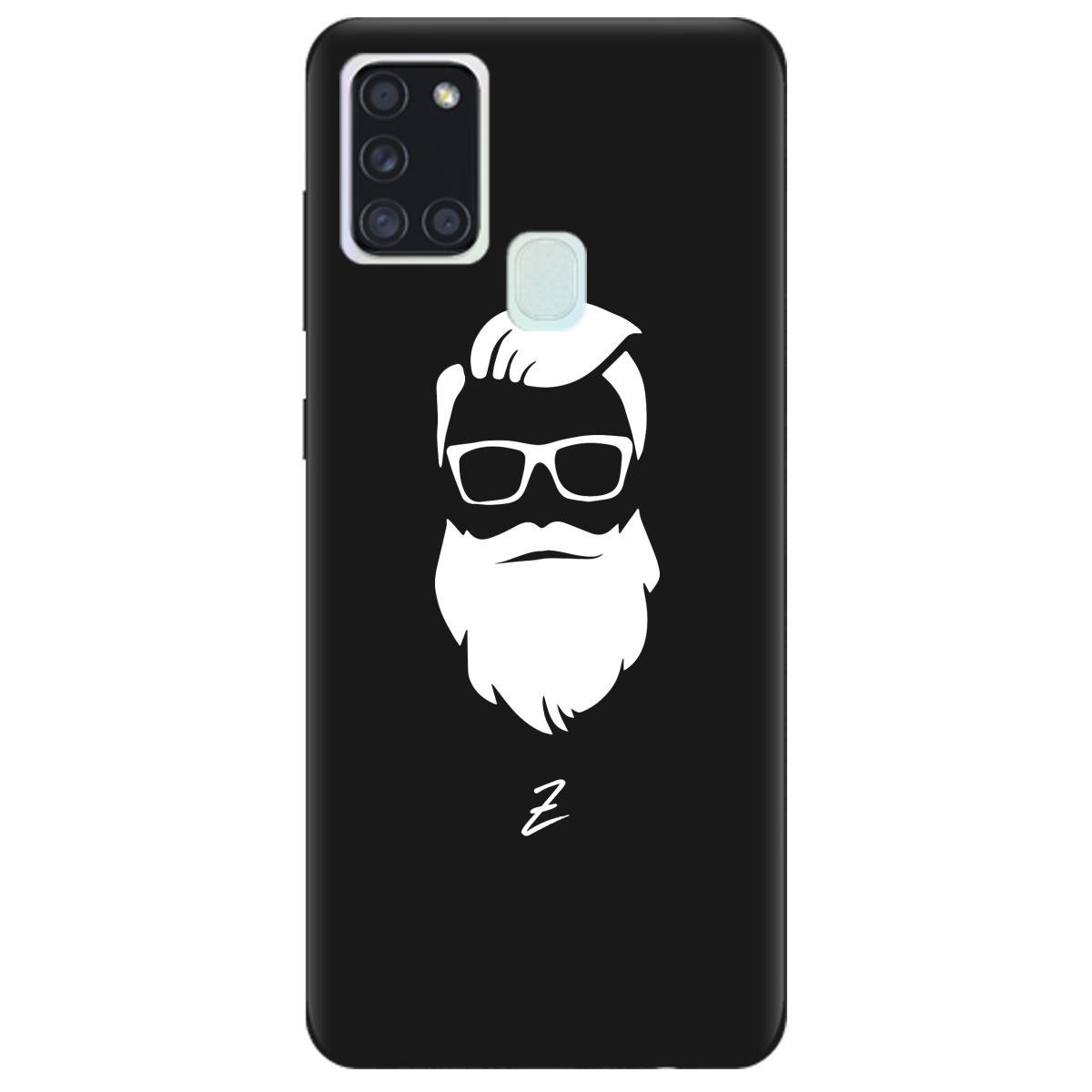 Силіконовий чохол Zorrov для Samsung Galaxy A21s - Beard (14100050192087752)