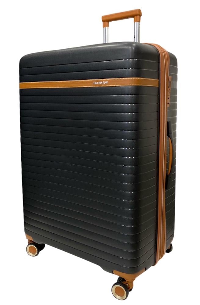 Чемодан большой Madisson Snowball 63703 полипропилен Черный