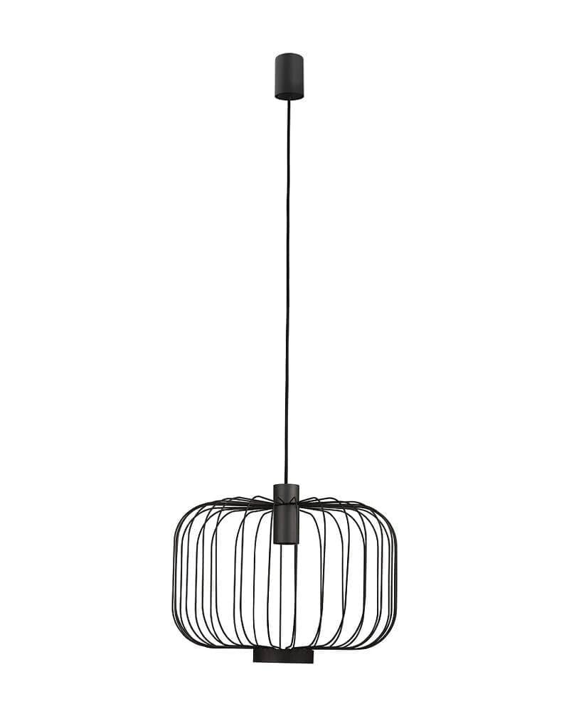 Подвесной светильник Nowodvorski 6941 Allan GU10 35W IP20 Черный (28688833)