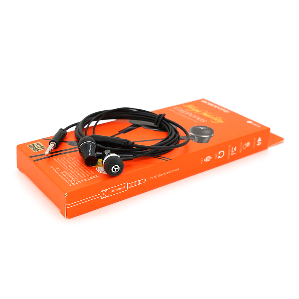 Навушники провідні Borofone BM69 1,2 м Чорний (25688816)